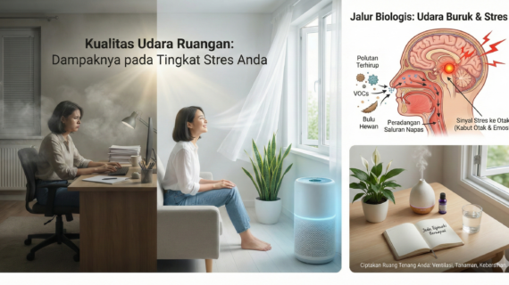 Dampak Nyata Kualitas Udara Ruangan Terhadap Tingkat Stres dan Kesejahteraan Emosional